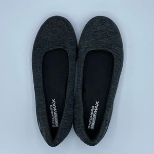 Skechers Goga Max Women’s Flats Gray 7.5